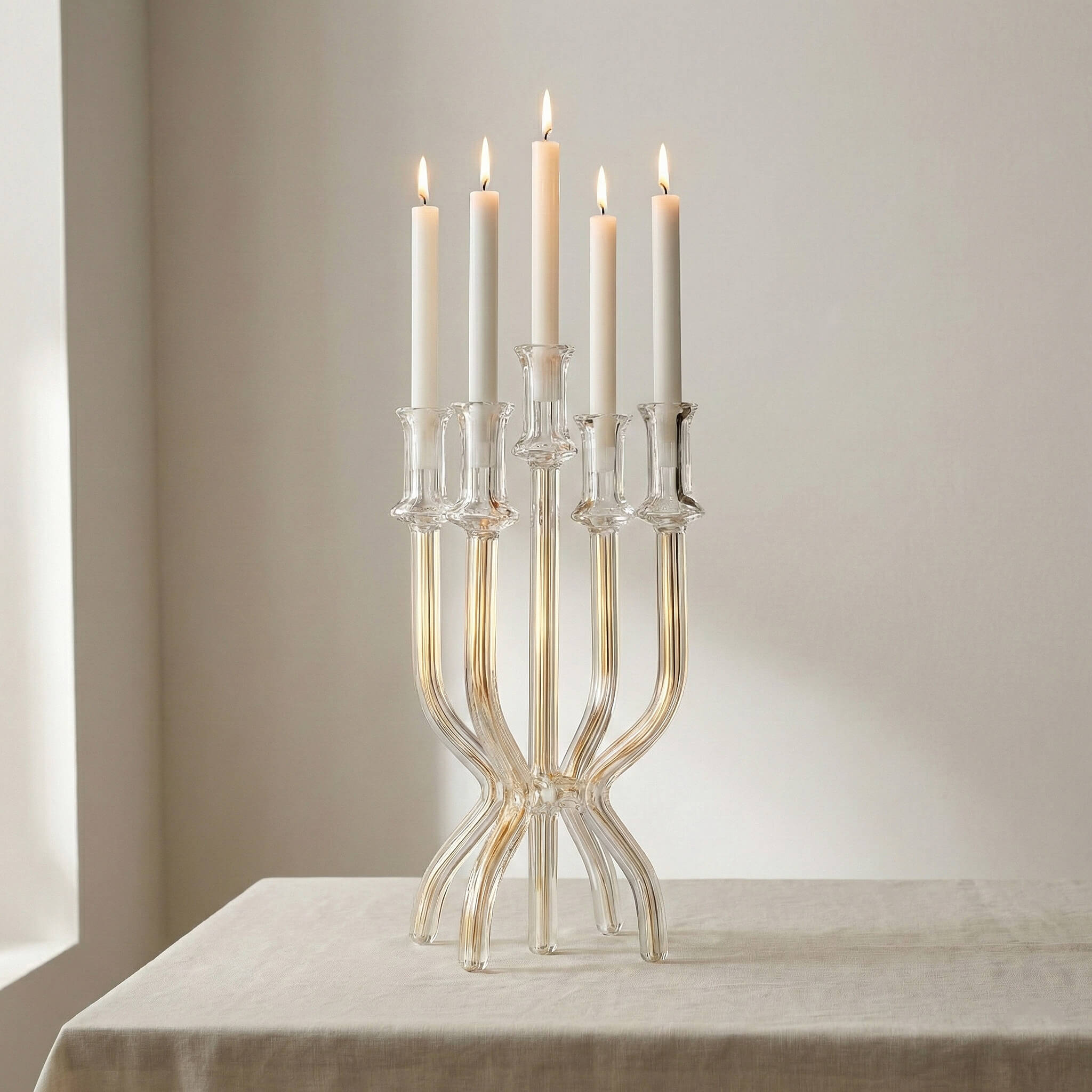 Gwen Candelabra 5 candles
