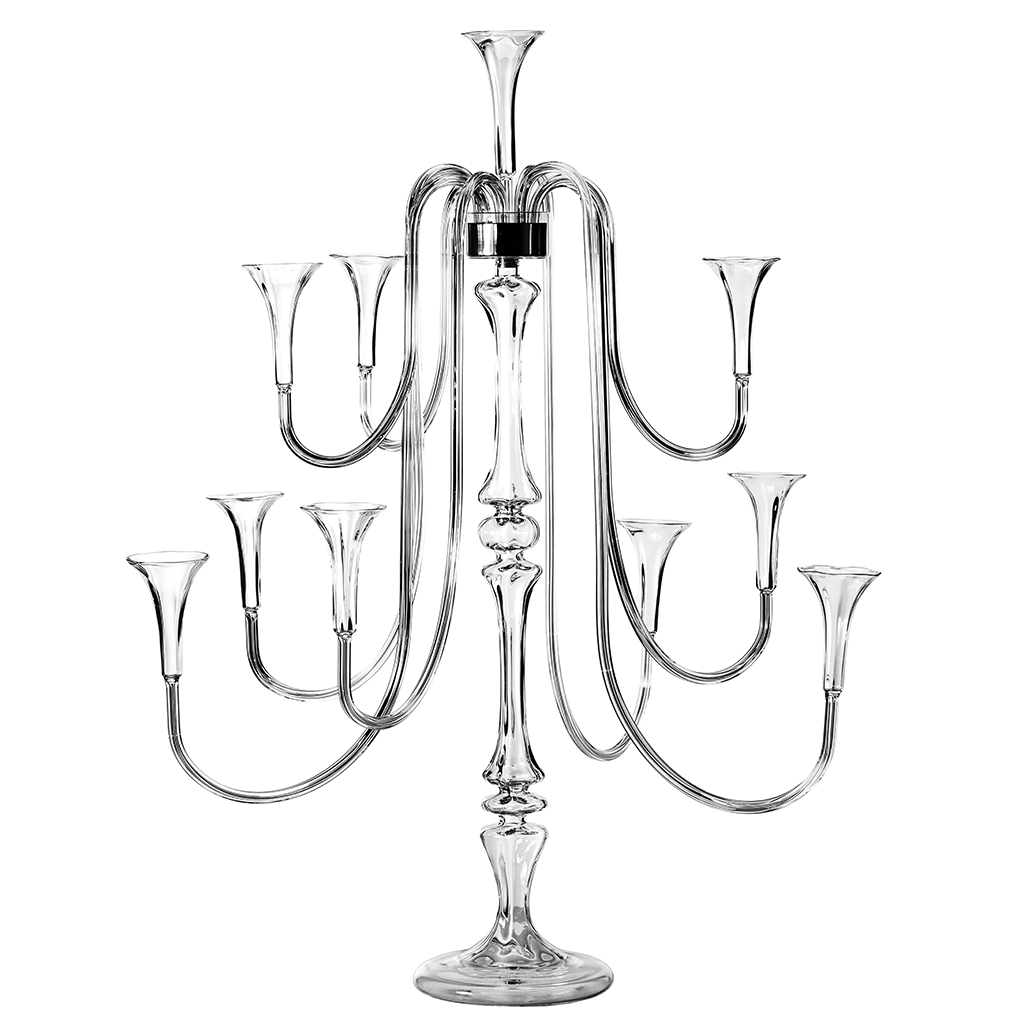 Penelope Detachable Event Candelabra 10 Candles