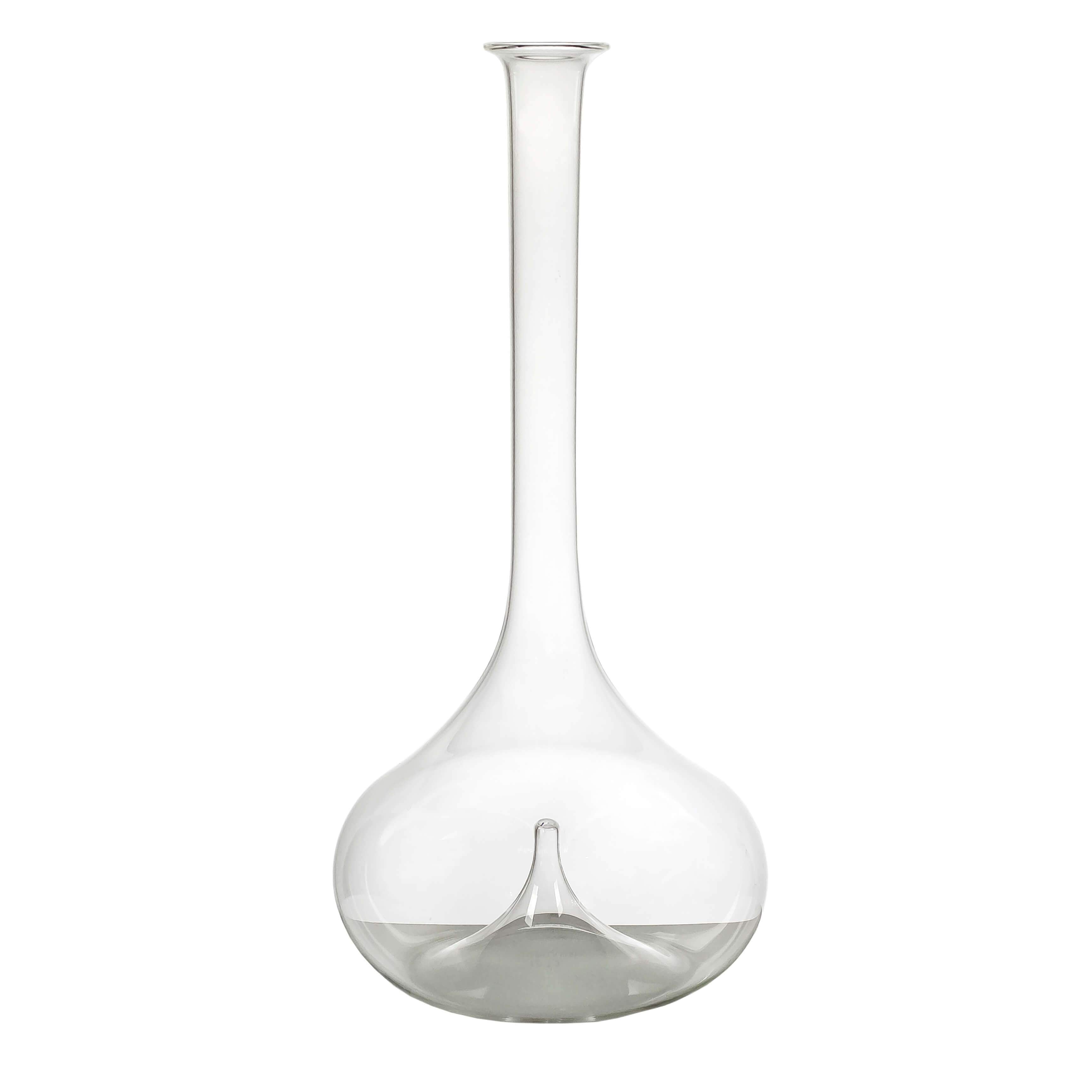 Luna wine decanter on white background