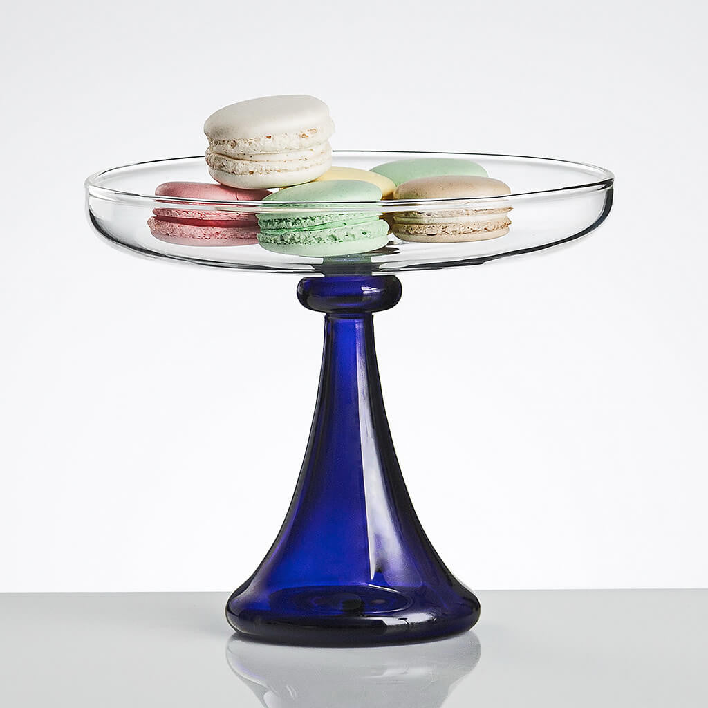 ELEMENTAL Cake Stand Blue Small
