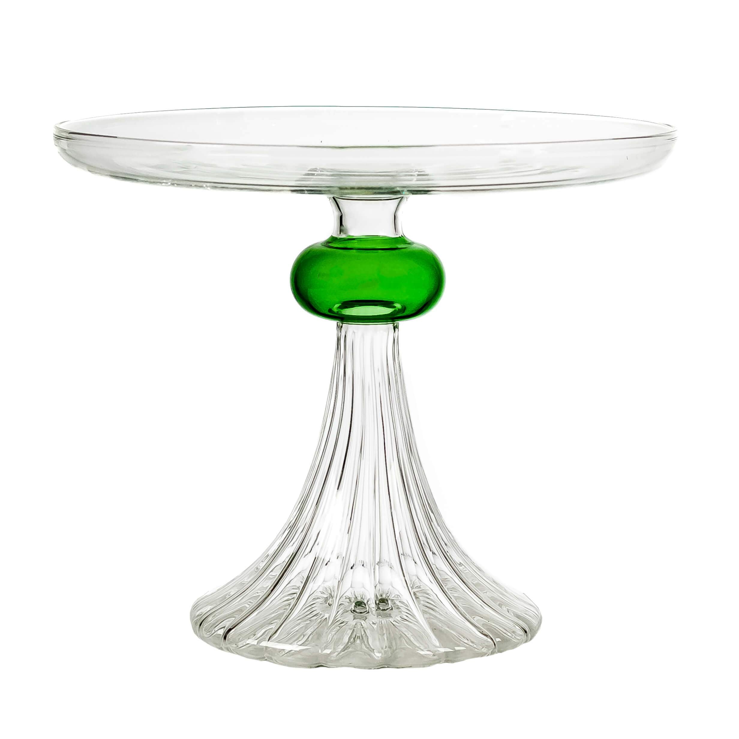 Verona cake stand on white background