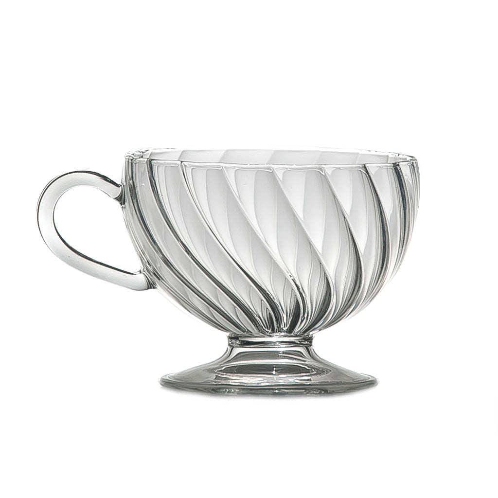 ARABESQUE Teacup Clear (set of 2)