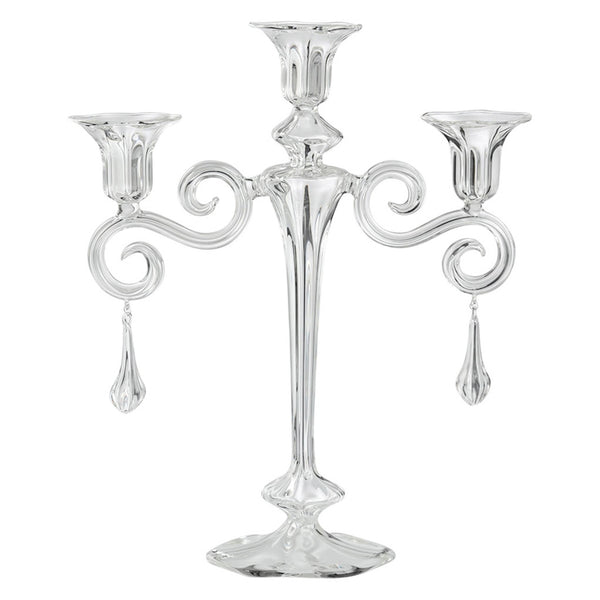 CARMEN 3 Lumanari Candelabre cu Brate Spirale
