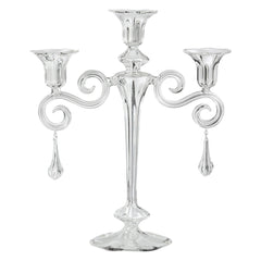 CARMEN 3 Lumanari Candelabre cu Brate Spirale